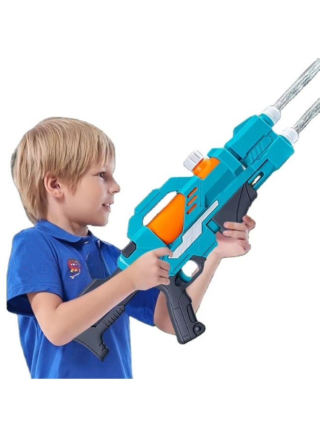 High Capacity Dual-Nozzle Water Gun for Kids - 530ml Squirt Blaster with 10M Long Range - Powerful Pump-Action Water Pistol for Swimming Pool, Beach & Summer Outdoor Games - Image 5